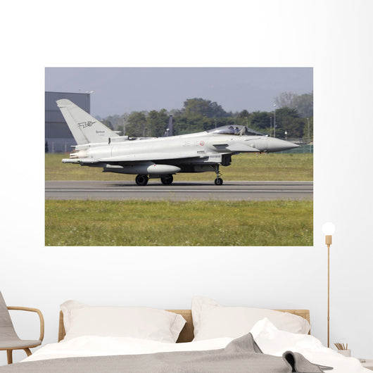 Eurofighter Typhoon 2000 Italian Grounded Wall Decal