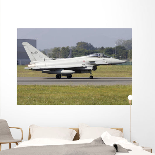 Eurofighter Typhoon 2000 Italian Grounded Wall Decal