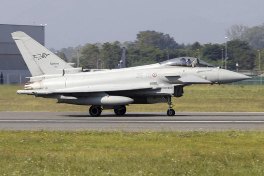 Eurofighter Typhoon 2000 Italian Grounded Wall Decal