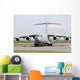 C-17 Globemaster Iii Royal Front Wall Decal