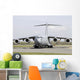C-17 Globemaster Iii Royal Front Wall Decal