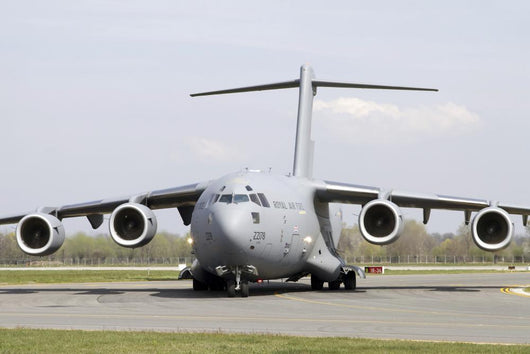 C-17 Globemaster Iii Royal Front Wall Decal