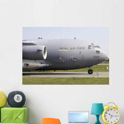 C-17 Globemaster Iii Royal Grounded Wall Decal