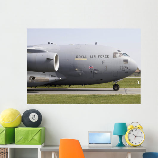 C-17 Globemaster Iii Royal Grounded Wall Decal