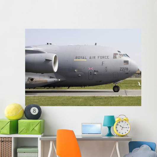 C-17 Globemaster Iii Royal Grounded Wall Decal