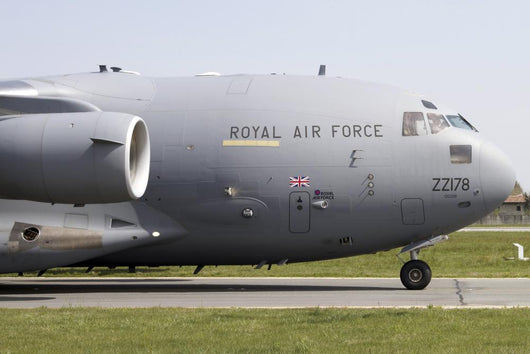 C-17 Globemaster Iii Royal Grounded Wall Decal