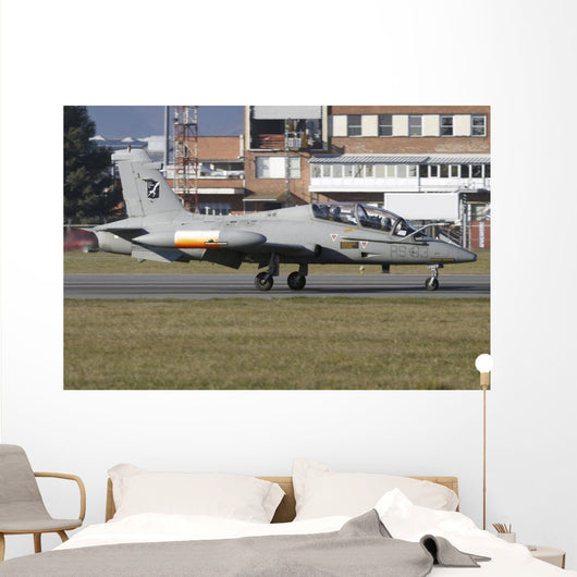 Mb-339cd Italian Air Force Grounded Wall Decal
