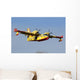 Cl-415 Italian Fire Hunter In-Flight Wall Decal