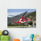 Aw109 Helicopter Swiss Air Wall Decal