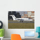 Piaggio P180 Avanti Italian Grounded Wall Decal