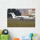 Piaggio P180 Avanti Italian Grounded Wall Decal