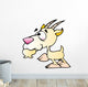 Cartoon Nanny Goat Wall Decal