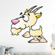 Cartoon Nanny Goat Wall Decal