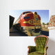 Santa Fe Railroad Wall Mural