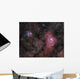 Lagoon Nebula and Trifid Wall Decal