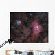 Lagoon Nebula and Trifid Wall Decal