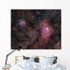 Lagoon Nebula and Trifid Wall Decal