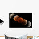 Composite Image Lunar Eclipse Wall Decal