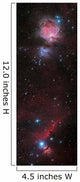 Mosaic Orion Nebula and Wall Decal