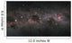 Southern Cross and Pointers Wall Decal