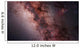 Stars Nebulae and Dust Wall Decal