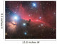 Horsehead Nebula and Flame Wall Decal