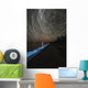 Star Trails over Bioluminescence Wall Decal