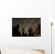 Star Trails over Trees Wall Decal