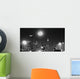 Moonrise over City Melbourne Wall Decal Design 2