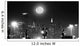 Moonrise over City Melbourne Wall Decal Design 2