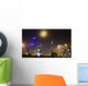 Moonrise over City Melbourne Wall Decal Design 1