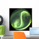 Fisheye Lens Bright Aurora Wall Decal