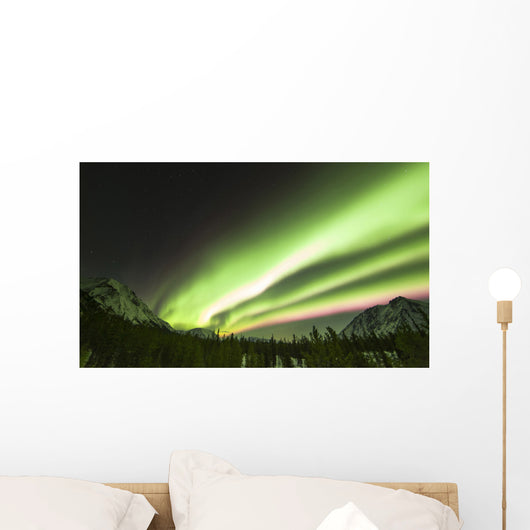 Bright Aurora Borealis Annie Wall Decal Design 4