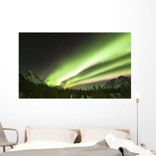 Bright Aurora Borealis Annie Wall Decal Design 4