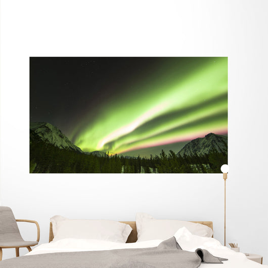 Bright Aurora Borealis Annie Wall Decal Design 4