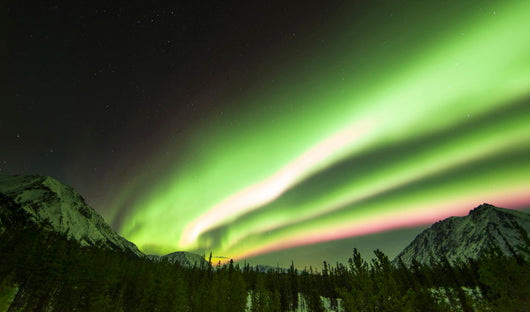 Bright Aurora Borealis Annie Wall Decal Design 4