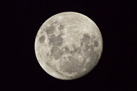 Moon as Seen from Wall Decal