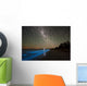Star Trails and Bioluminescence Wall Decal Design 2