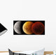 Composite Image Lunar Eclipse Wall Decal