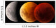 Composite Image Lunar Eclipse Wall Decal