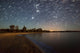 Star Trails and Bioluminescence Wall Decal Design 2