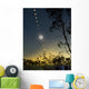 Solar Eclipse Composite Queensland Wall Decal Design 2