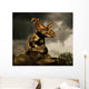 Albertaceratops Surveys Land Wall Decal