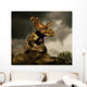 Albertaceratops Surveys Land Wall Decal