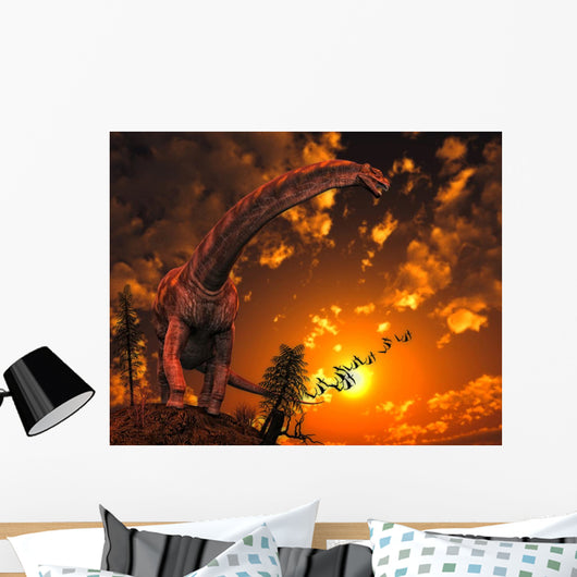 Argentinosaurus Titanosaur Sauropod Dinosaur Wall Decal