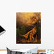 Camarasaurus Adult and Offspring Wall Decal