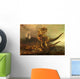 Pair Carnotaurus Dinosaurs Prowl Wall Decal