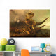 Pair Carnotaurus Dinosaurs Prowl Wall Decal