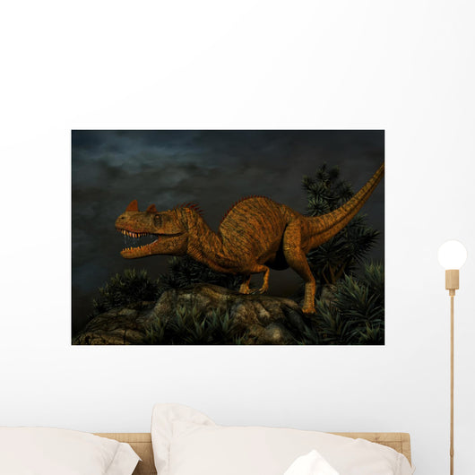Ceratosaurus Was Large Predatory Wall Decal