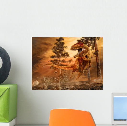 Giganotosaurus Hunting Wall Decal
